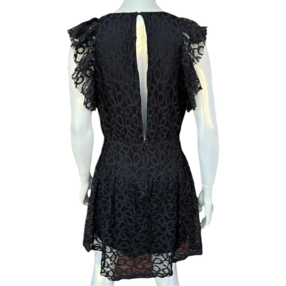Designers Remix Charlotte Eskildsen Elegant Avelaine black lace fun flirty dress - Picture 4 of 15